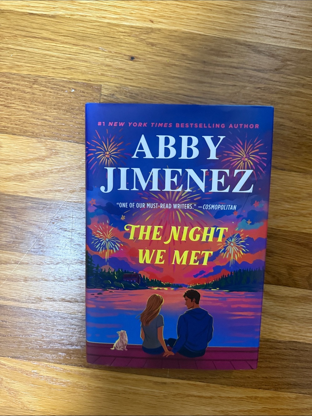 The Night We Met - Purple and Pink Hardcover